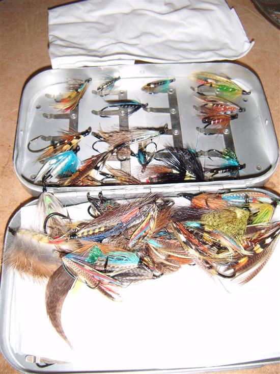 Case of fishing figures